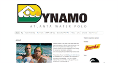 Desktop Screenshot of dynamowaterpolo.com